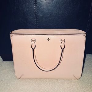 Tory Burch Robinson Light Pink Tote